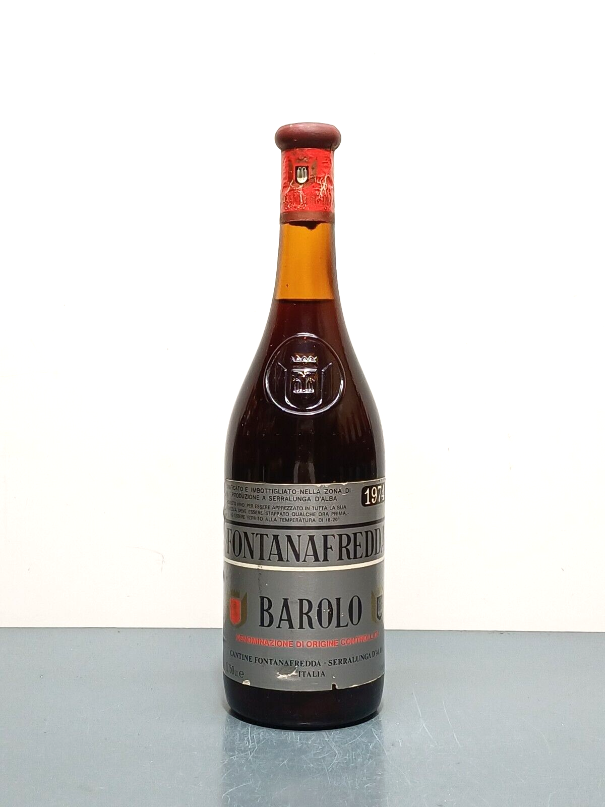 Barolo 1974 Fontanafredda Serralunga D'Alba bott. 75 cl