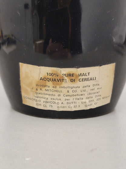Whisky Springbank 12 years 1980s Decanter Campbeltown Malt bott. 75 cl 43%