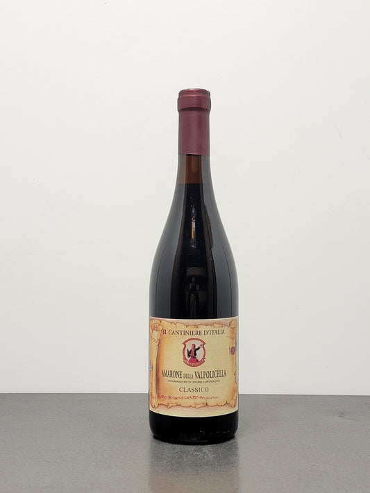 Amarone IL Cantiniere D'italia 1998 Valpollicella Classico Fratelli Bonazzi 75 cl