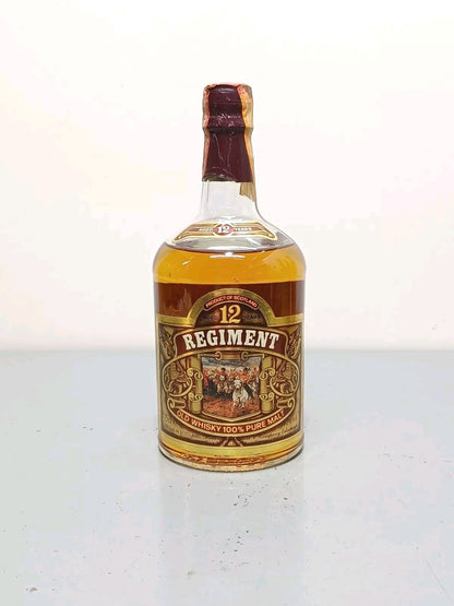 Whisky Regiment 12 Years Old Pure Malt Scotch Whisky anni 70 bott.75 cl