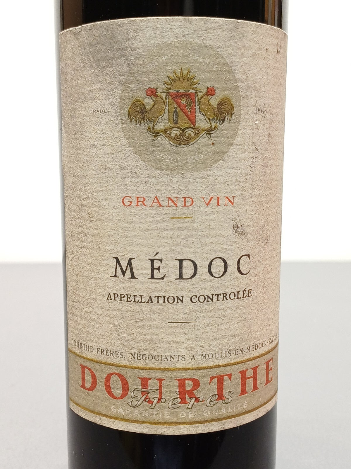 Dourthe Freres 1957 A.Moulis Bordeaux Vino Rosso bott.75 cl