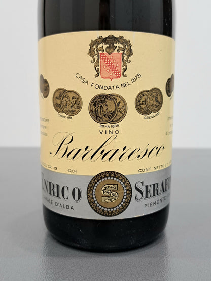 Barbaresco Enrico Serafino 1952 Riserva Speciale bott.72 cl  13%