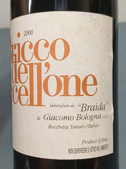 Bricco Dell Uccellone 2000 Barbera Braida bott. 75 cl 14.5%