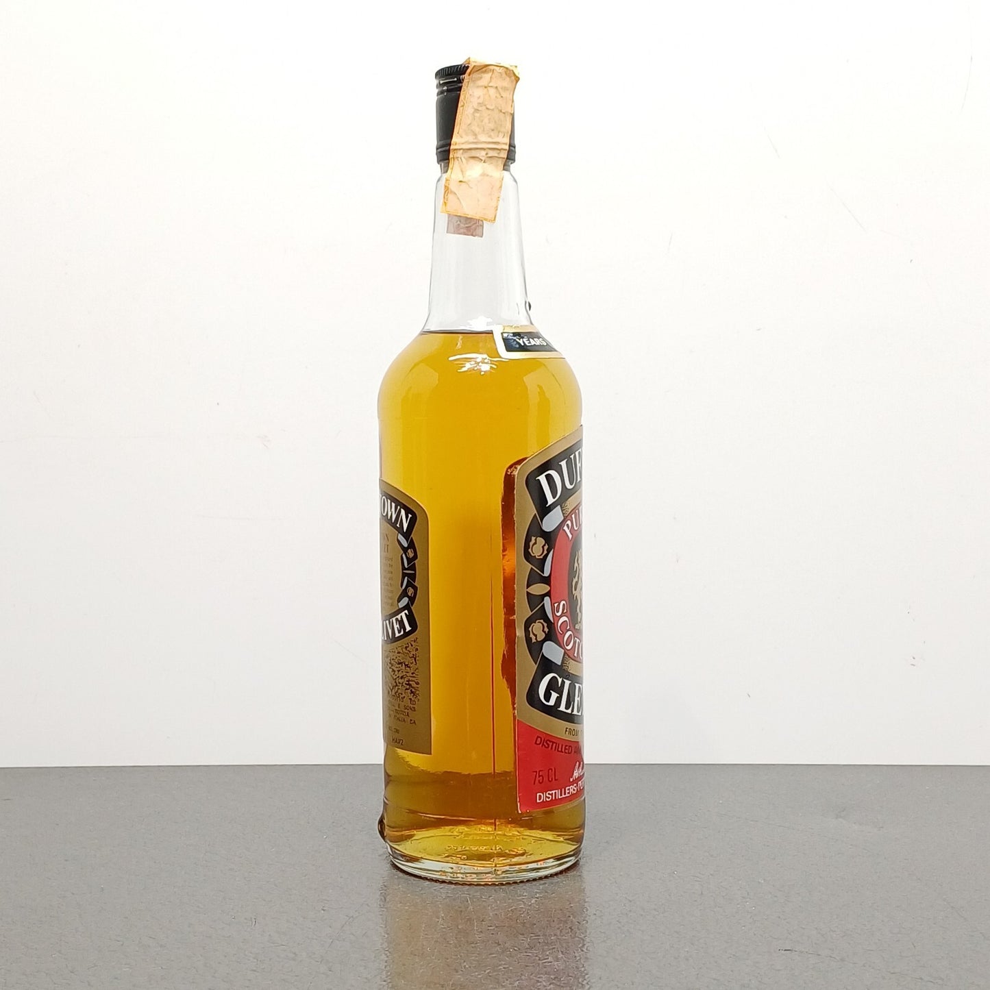Whisky Dufftown 8 years Glenlivet 1980s Pure Malt Scotch Whisky bott.75 cl 40 %