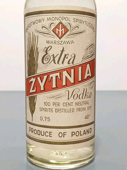 Vodka 1970 Polmos Zytnia Rey Extra bott.75 cl