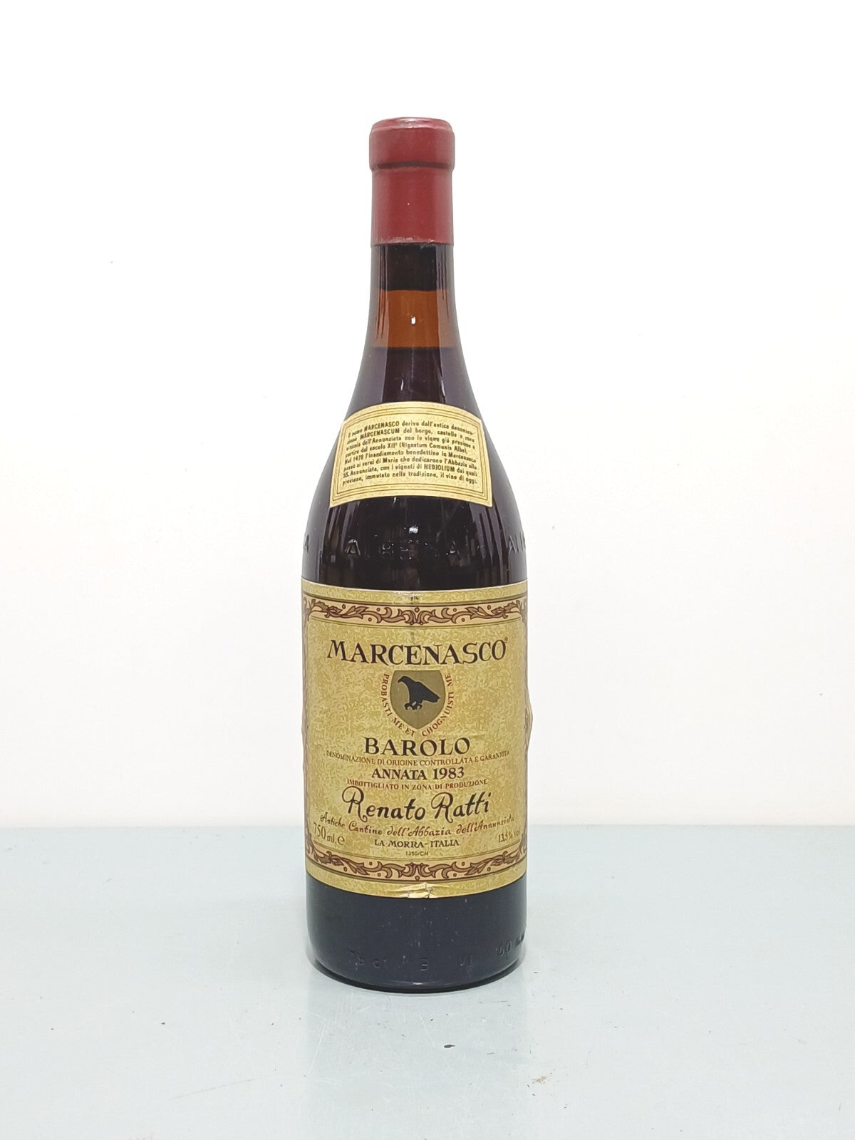 Barolo Renato Ratti 1983 Marcenasco Abbazia dell'Annunziata bott. 75 cl