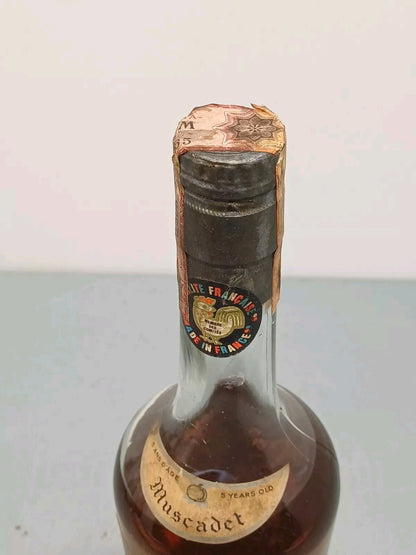 Calvados Vieux 1960s Chort Mutel Des Cloches De Corneville bott.75 cl