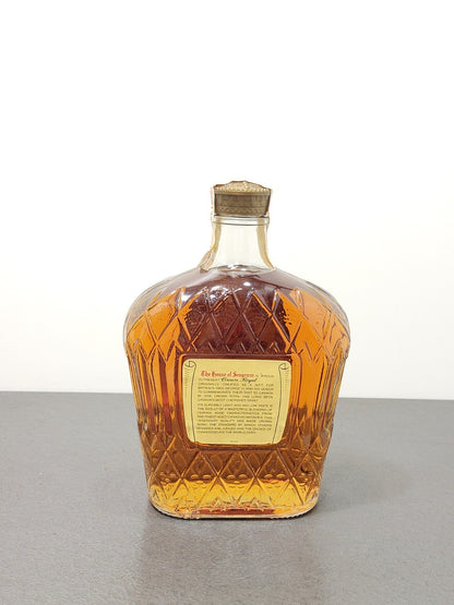 Whisky Crown Royal 1981 Joseph & Seagram Blended Canadian Whisky bott.75 cl 40%