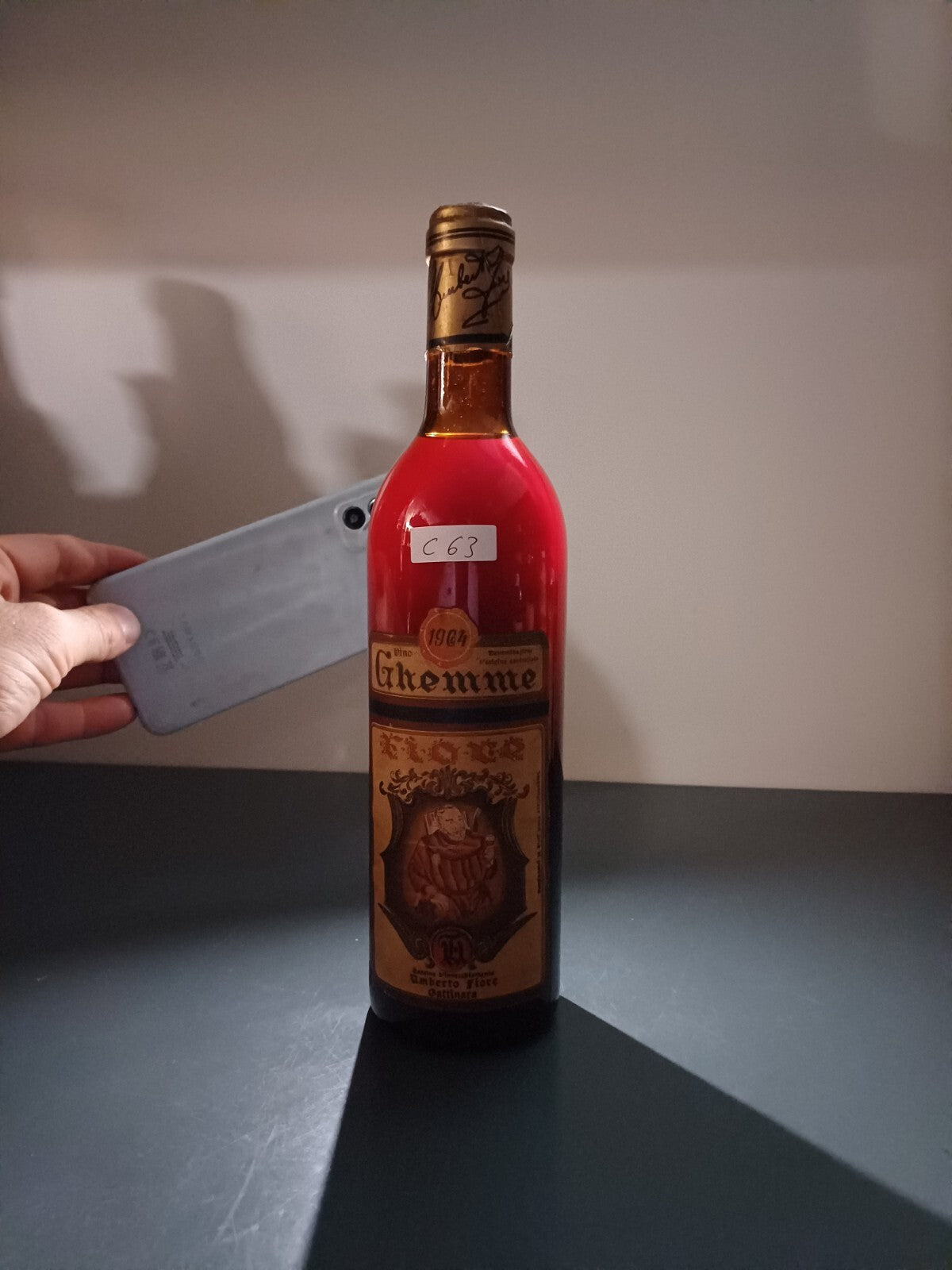 Ghemme 1964 Umberto Fiore Gattinara bott.72 cl