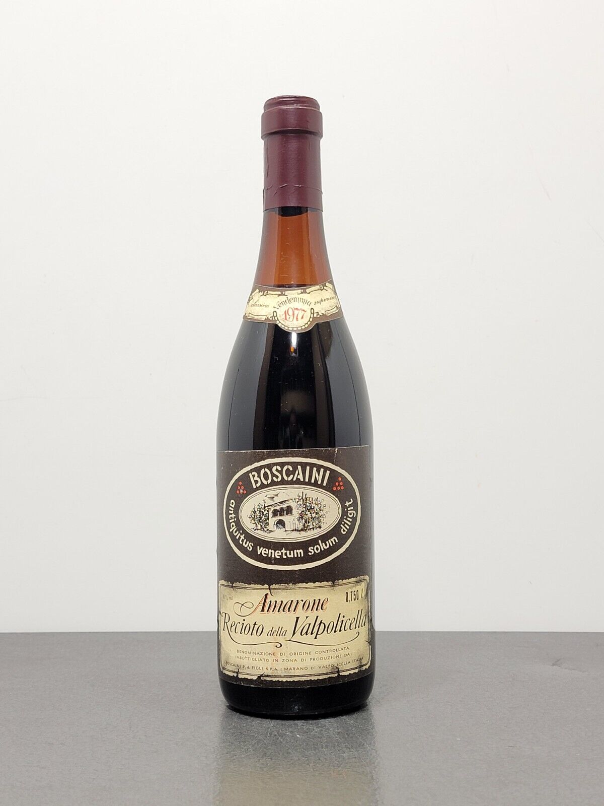 Amarone Boscaini 1977 Recioto Della Valpolicella  bott..75 cl 14%
