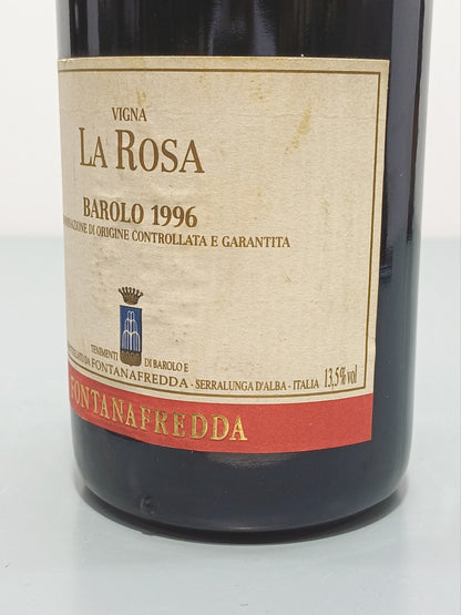 Barolo Fontanafredda 1996 Vigna La Rosa bott.75 cl 13,5%