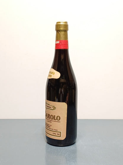 Barolo Priarone Franco 1981 Morsasco bott.75 cl 13%