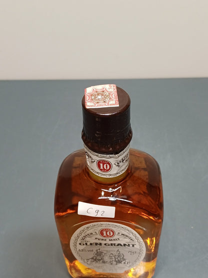Glen Grant 10 years Pure Malt Scotch Whisky anni 80 bott.75 cl 43%