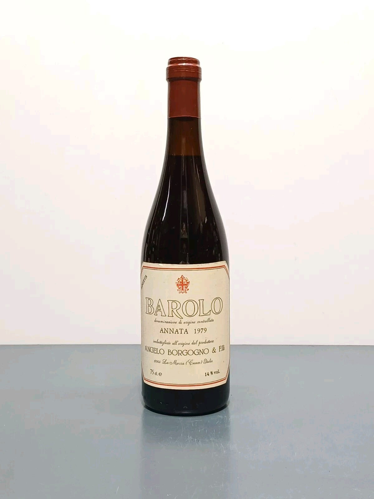 Barolo 1979 Angelo Borgogno La Morra Riserva bott.75 cl