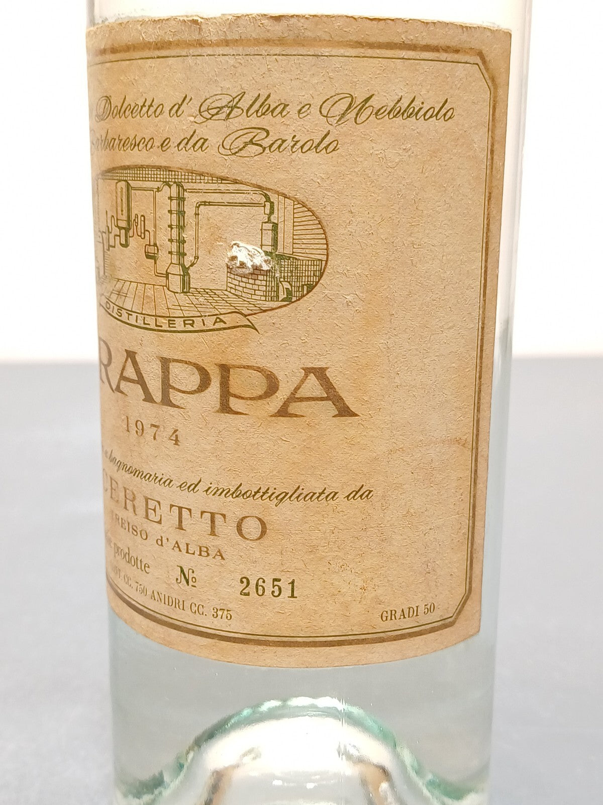 Grappa 1974 Ceretto bott.75 cl