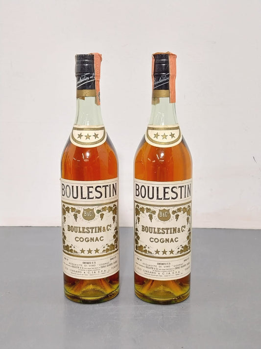 Cognac Boulestin 3 stars 1960s bott. 75 cl 40°