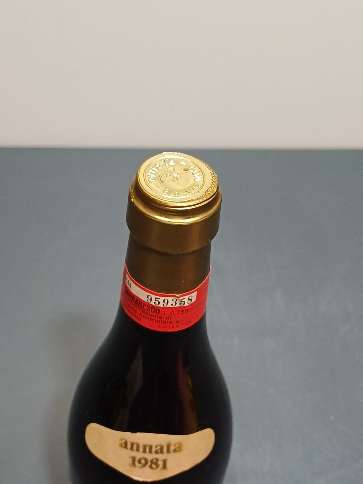 Barbaresco Priarone Franco 1981 bott. 75 cl 13%