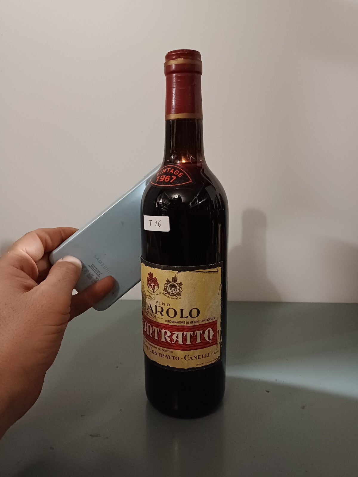 Barolo Contratto 1967 bott.72 cl 13.5%