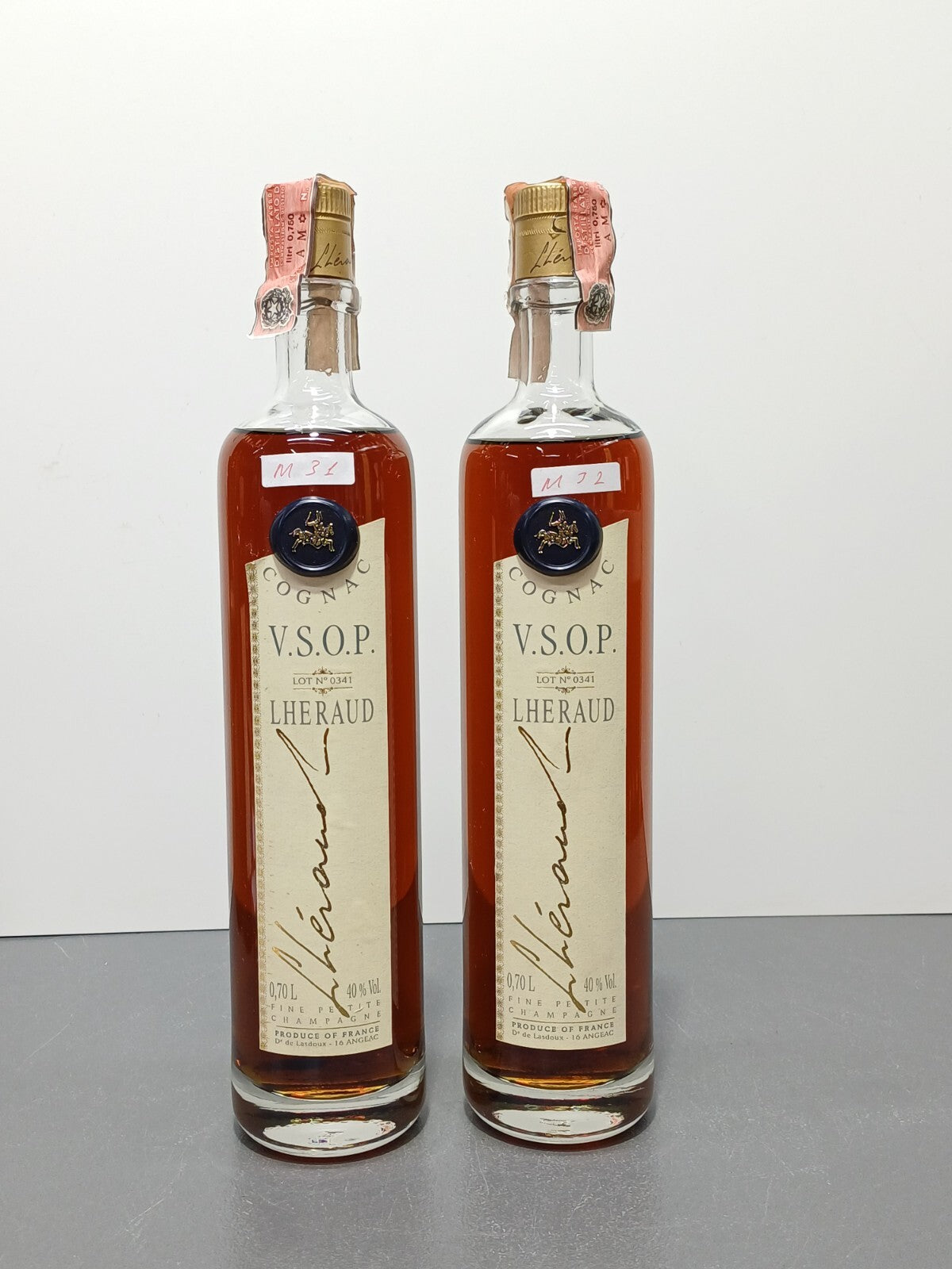 Cognac Lheraud V.S.O.P Fine Prtite Champagne bott.0,70 cl