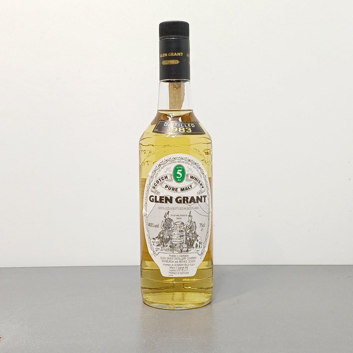 Whisky 1983 Glen Grant 5 years Pure Malt bott. 75 cl