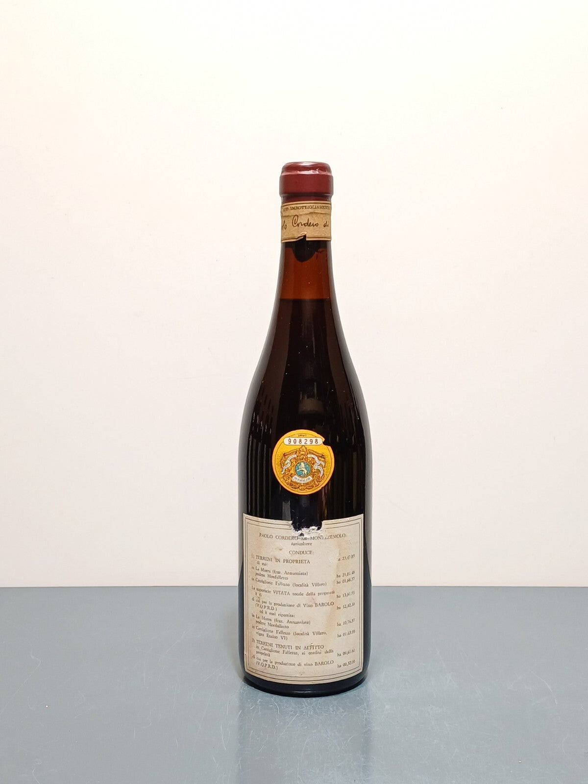 Barolo Monfalletto 1974Paolo Cordero Di Montezemolo bott.75 cl 13%
