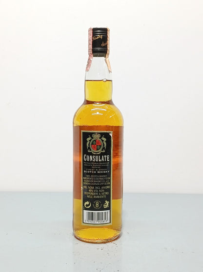 Whisky Consulate Finest Blended Scotch Whisky anni 80 bott.70 cl