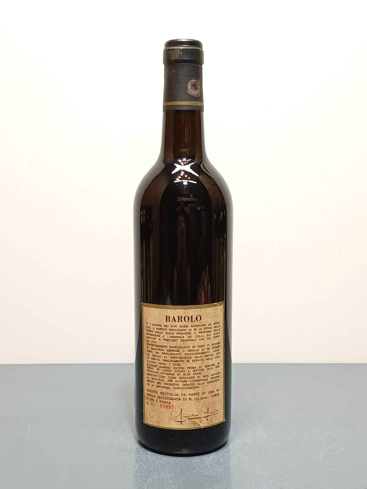 Barolo Guido Giri 1967 Castiglione Falletto bott.72 cl 13.8%