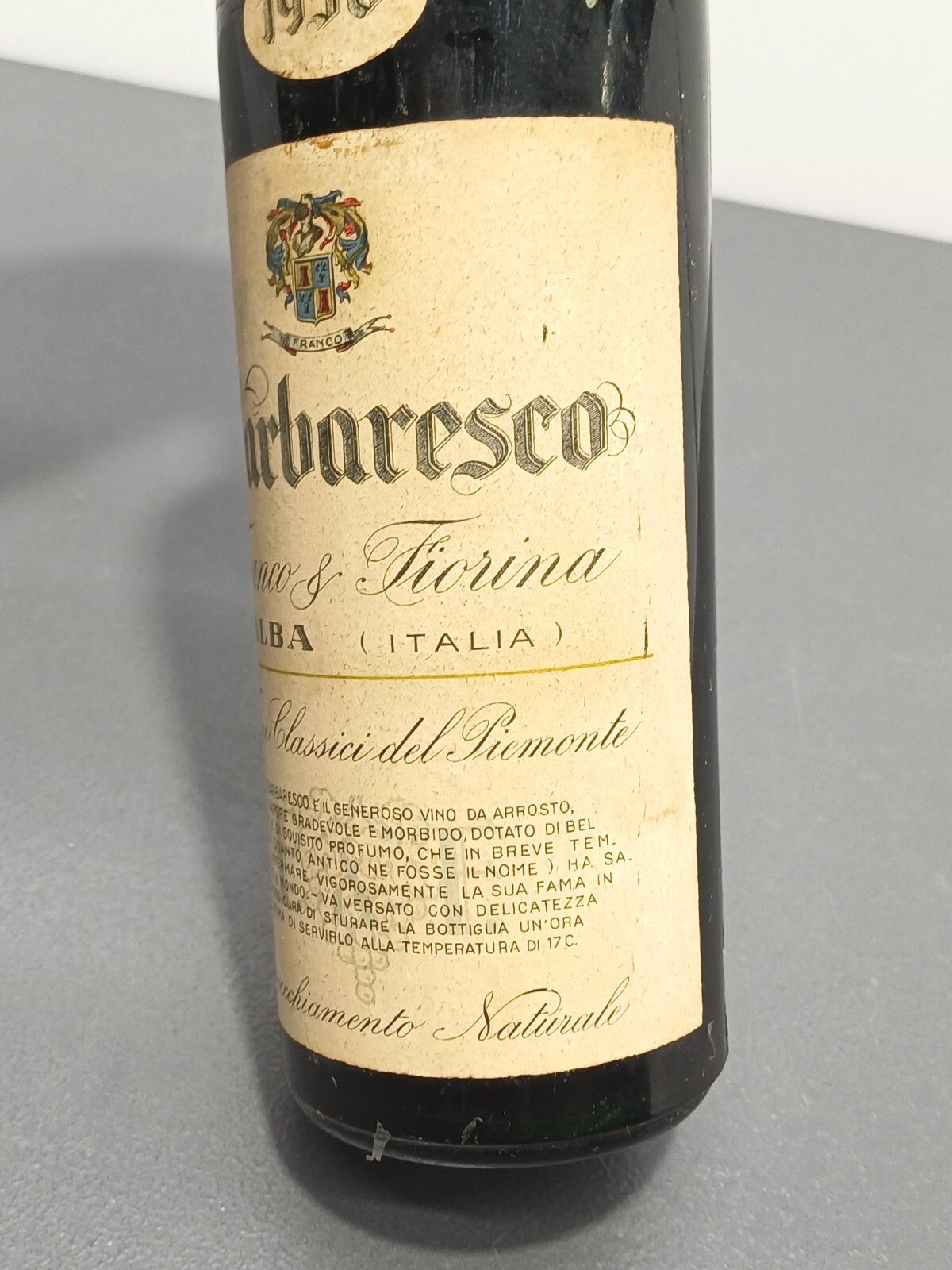 Barbaresco Franco Fiorina 1950 bott. 72 cl