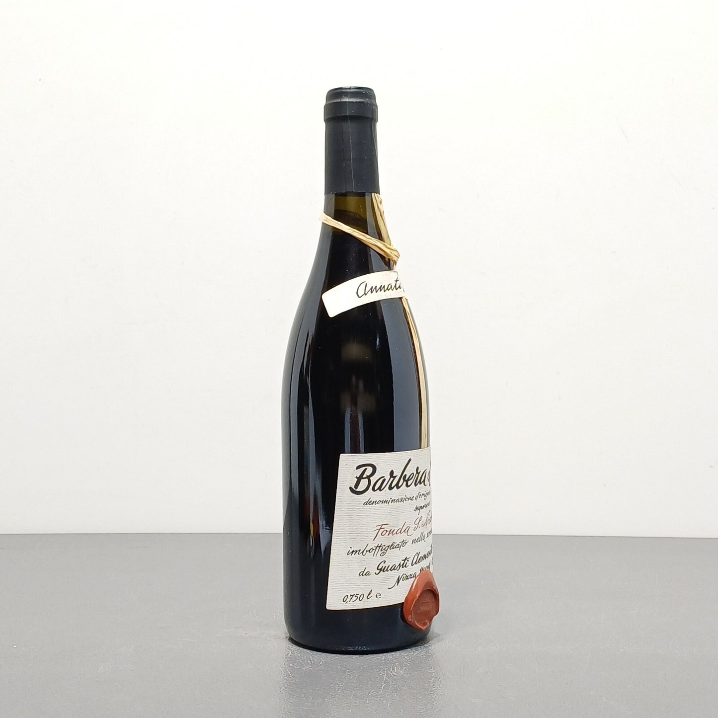 Barbera Guasti Clemente 2004 Fonda S.Nicolao Nizza Monferrato bott. 75 cl 13.5 %