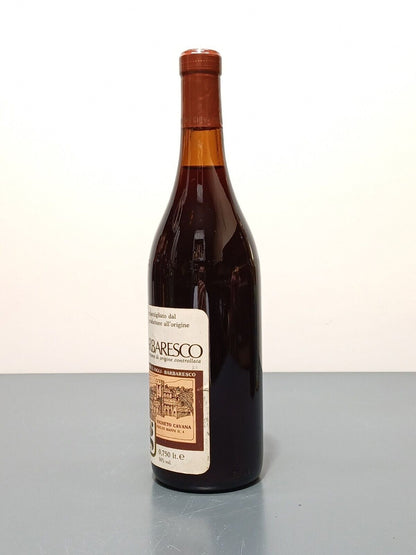 Barbaresco Giovanni Giordano 1978 Vigneto Cavana bott. 75cl