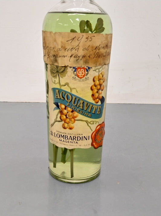 Grappa 194447 G. B Lombardini Acquavite bott 1 litro