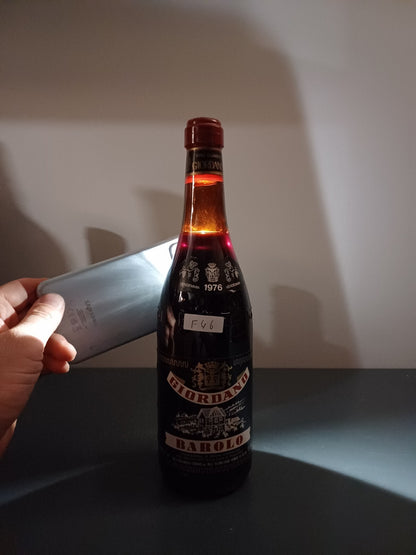 Barolo Giordano 1976 bott. 75 cl 13.2%