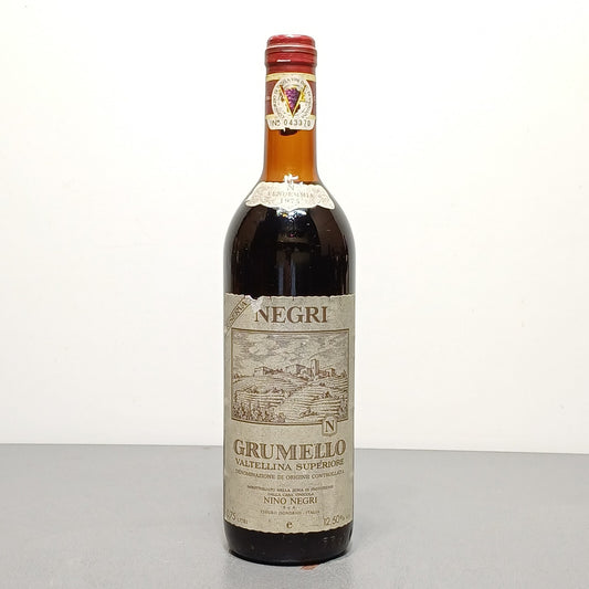 Grumello Nino Negri 1964 Riserva Valtellina Superiore bott. 75 cl 12.5%