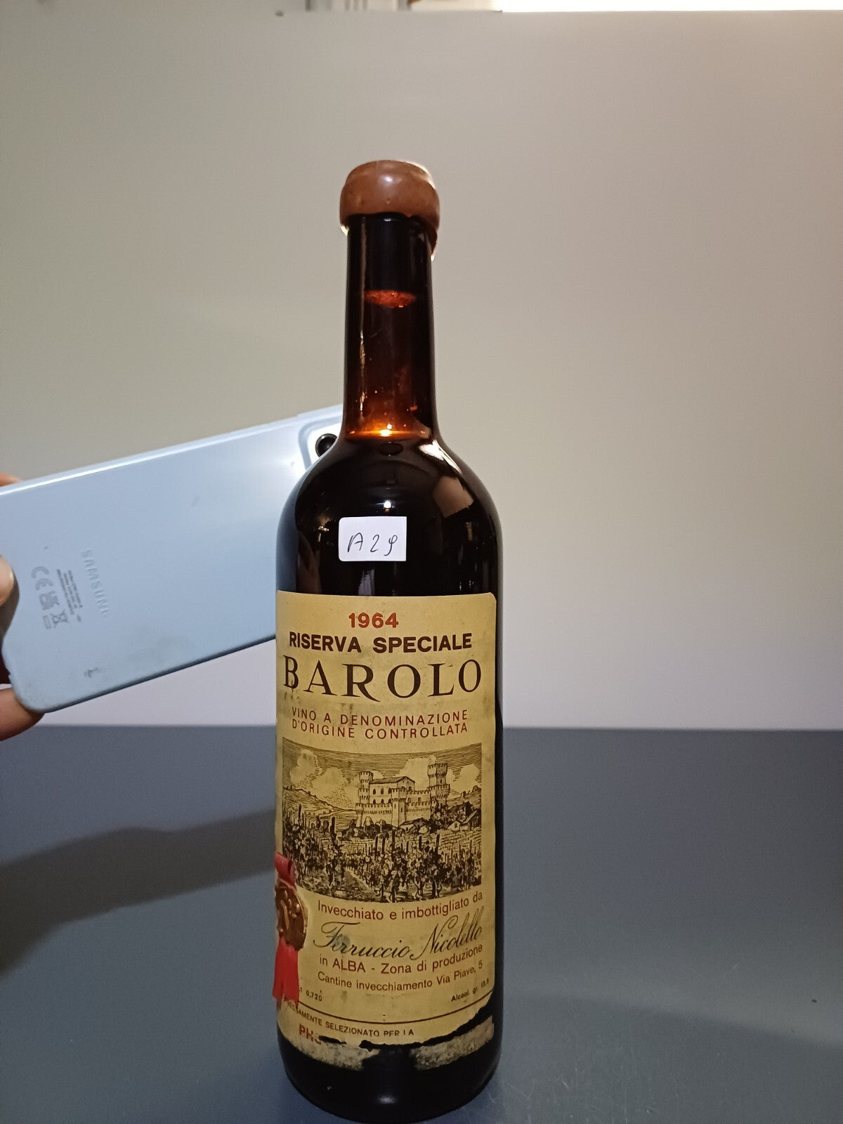 Barolo 1964 Ferruccio Nicolello  Riserva Speciale bott..72 cl