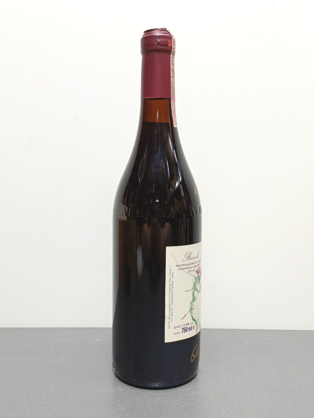 Barolo 1988 Oberto Luigi Monticello D'alba [Firmato Da Oberto Luigi] bott.75 cl