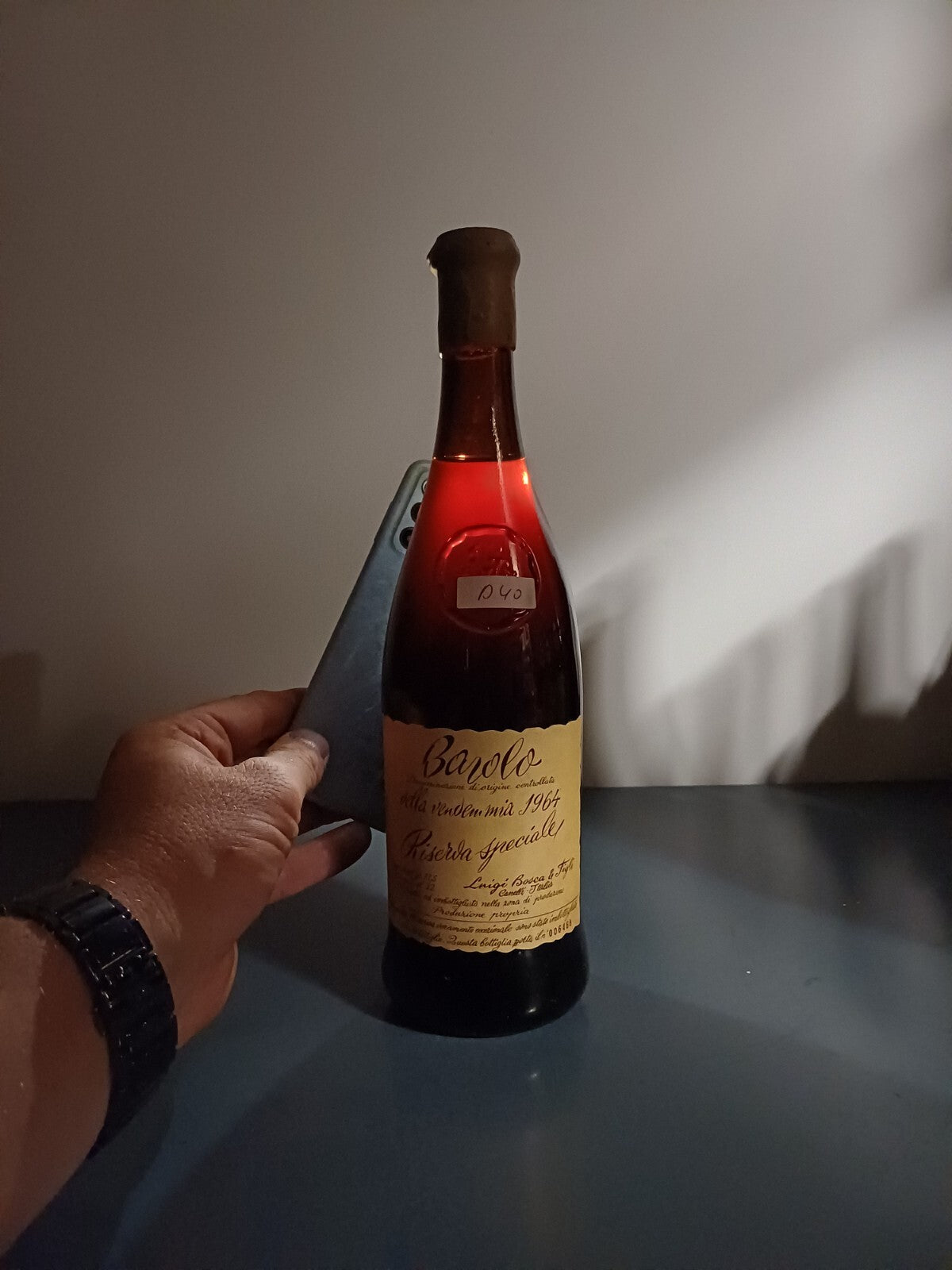 Barolo Luigi Bosca 1964 Riserva Speciale Vino Rosso bott.72 cl 13.5%