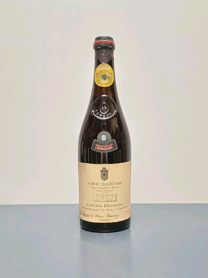 Barolo Bersano Riserva Speciale 1957 Nizza Monferrato bott.75 cl 13%