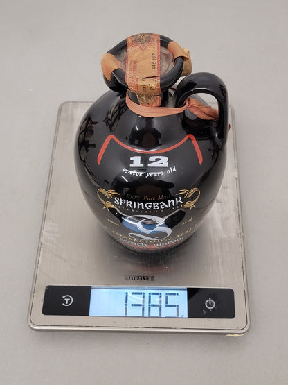 Whisky Springbank 12 years 1980s Decanter Campbeltown Malt bott. 75 cl 43%
