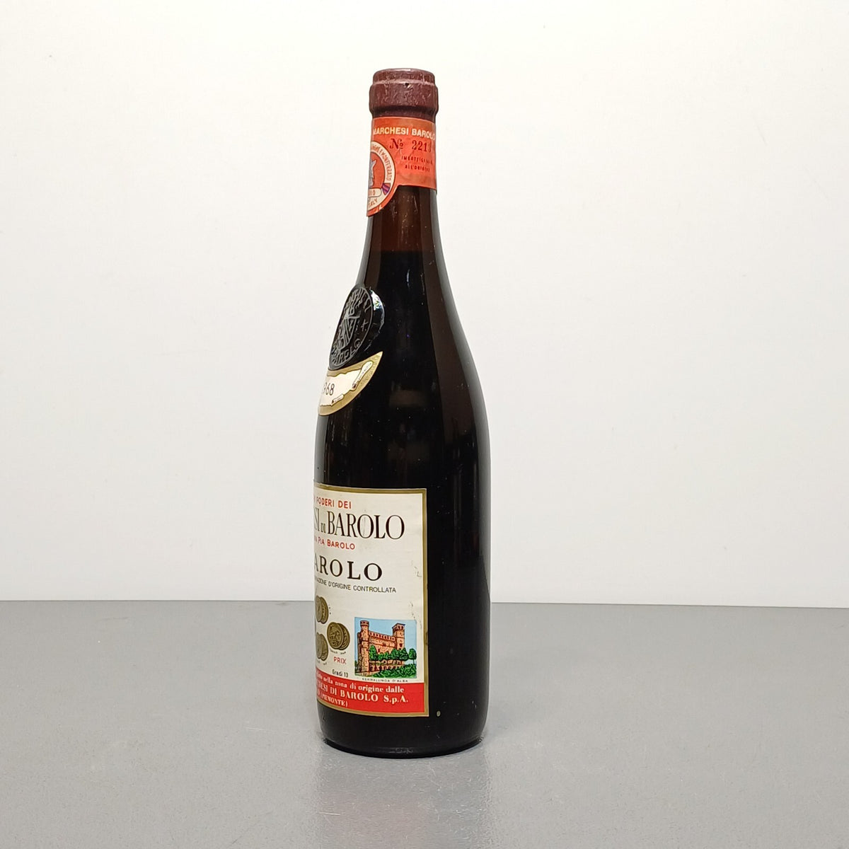 Barolo 1968 Marchesi di Barolo bott. 72 cl 13%