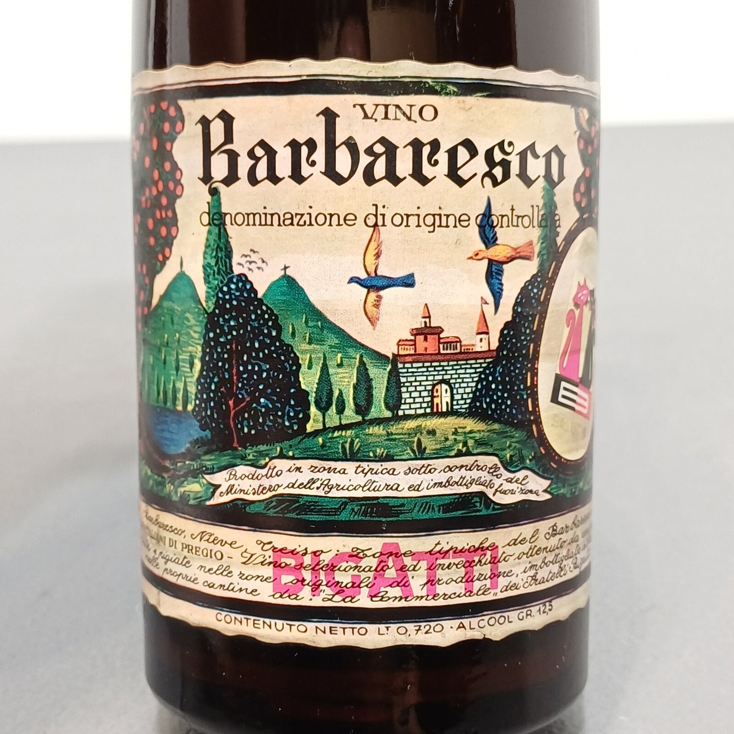 Barbaresco 1962 Bigatti Neive bott..72 cl