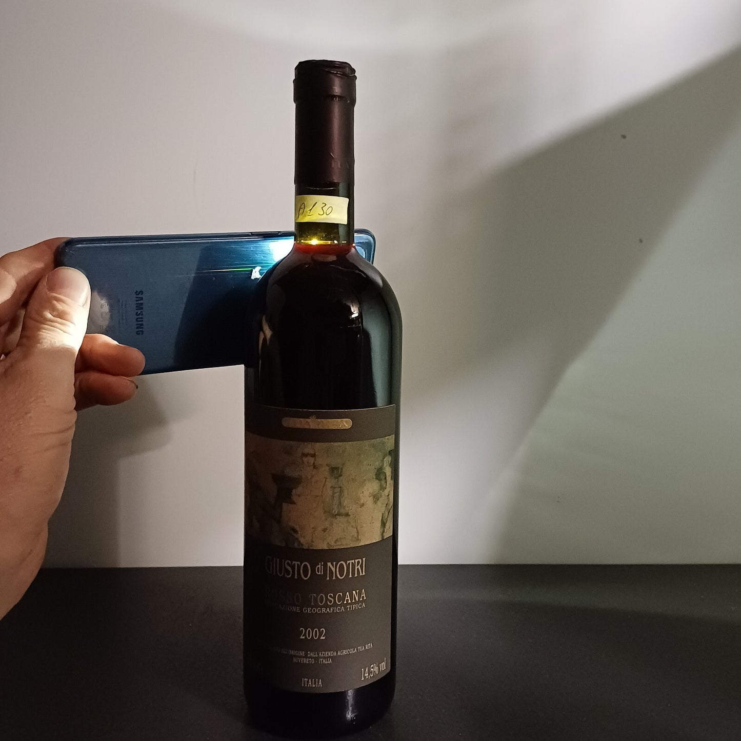 Giusto Di Notri 2002 Tua Rita Rosso Toscana bott.75 cl 14.5%