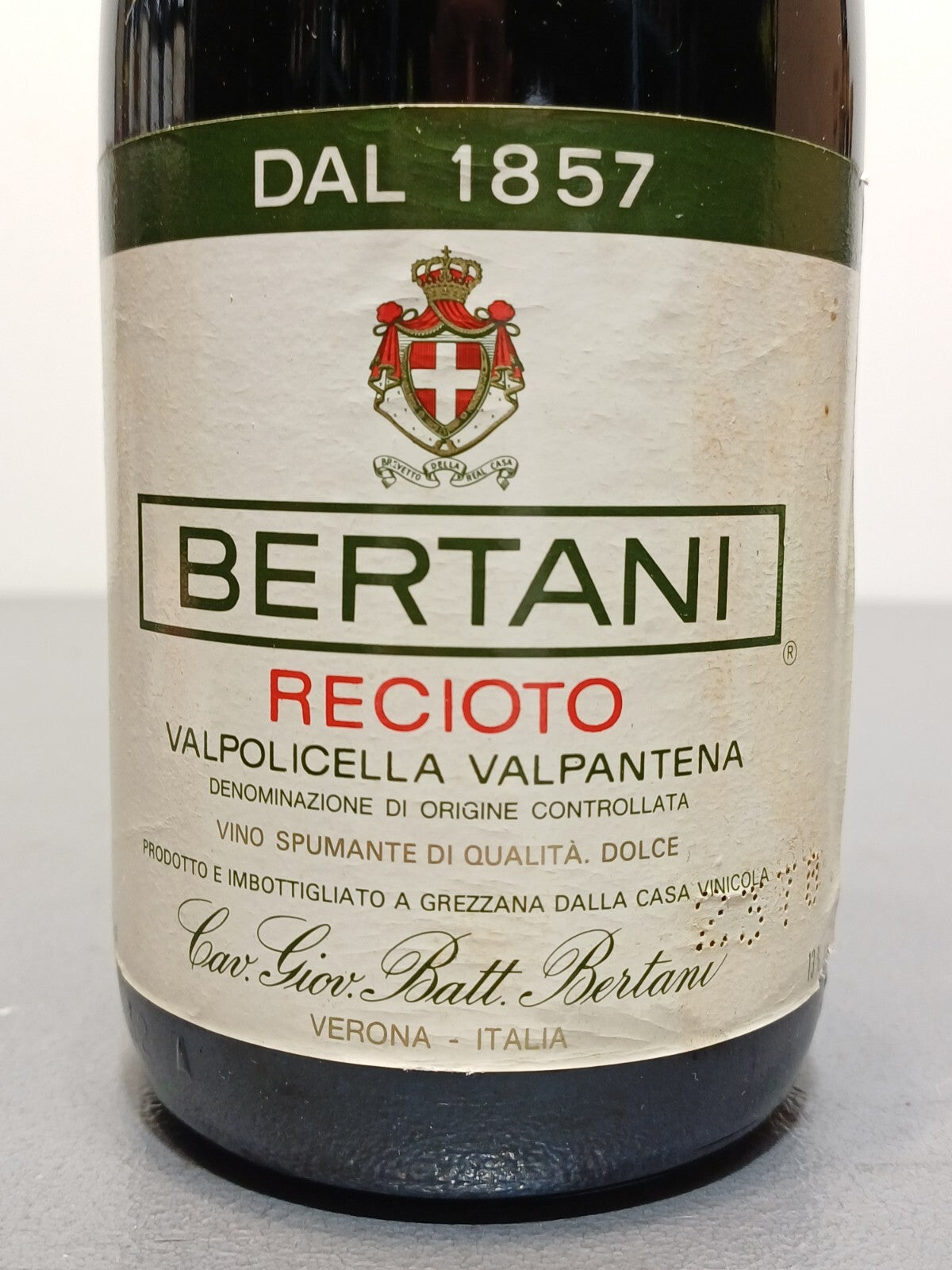 Bertani 1981 Riserva Recioto Della Valpolicella Vino Spumante bott.75 cl