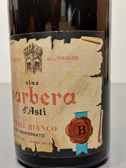 Barbera d'Asti 1964 Fratelli Bianco Nizza Monferrato bott.72 cl