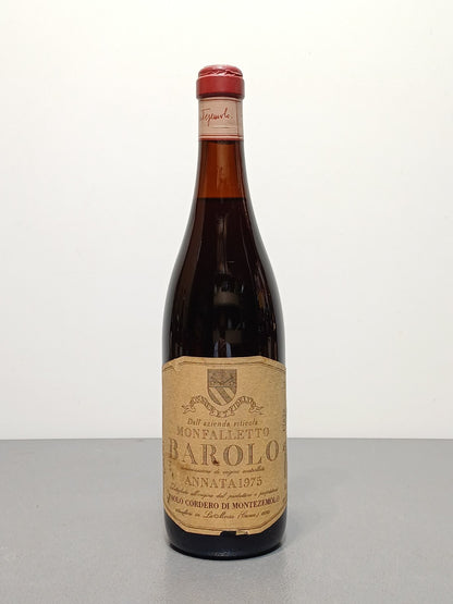 Barolo Paulo Cordero Di Montezemolo 1975 Monfalletto bott.75 cl 13%