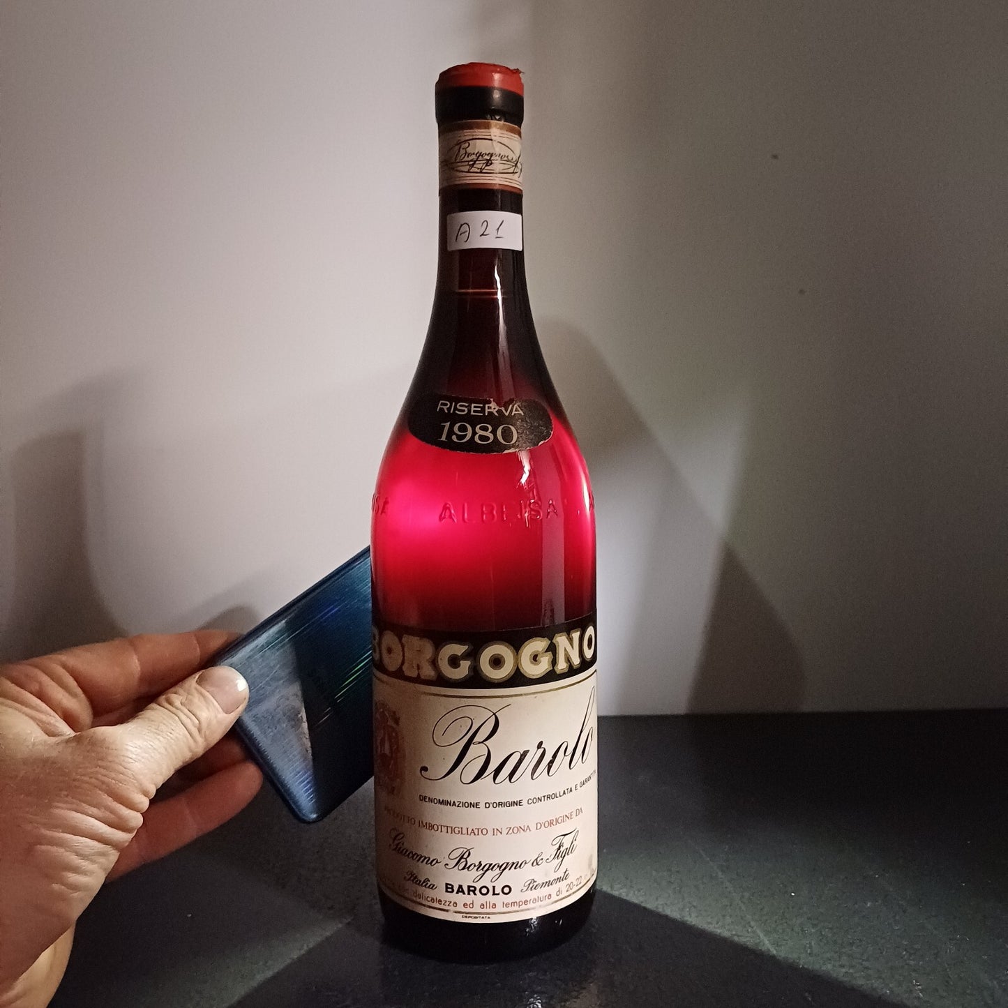 Barolo Borgogno 1980 Riserva bott.75 cl 13.5%