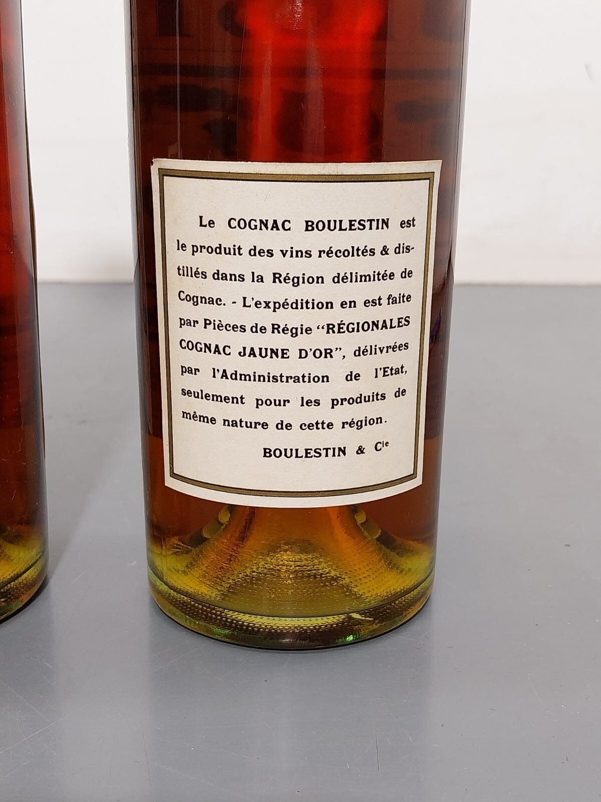 Cognac Boulestin 3 stars 1960s bott. 75 cl 40°