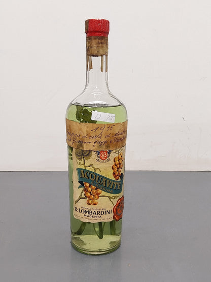 Grappa 194447 G. B Lombardini Acquavite bott 1 litro