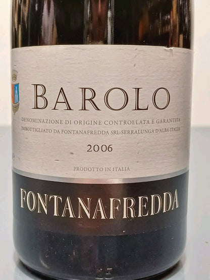 Barolo 2006 Fontanafredda bott.75 cl