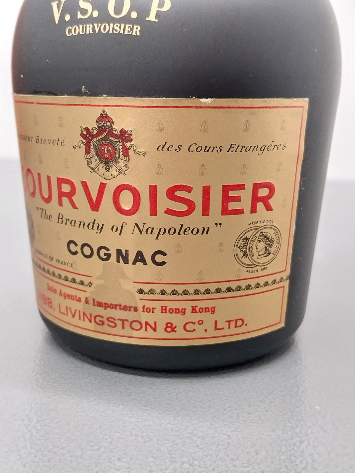 Cognac Courvoisier Napoleon bott. 0.70 cl anni 70