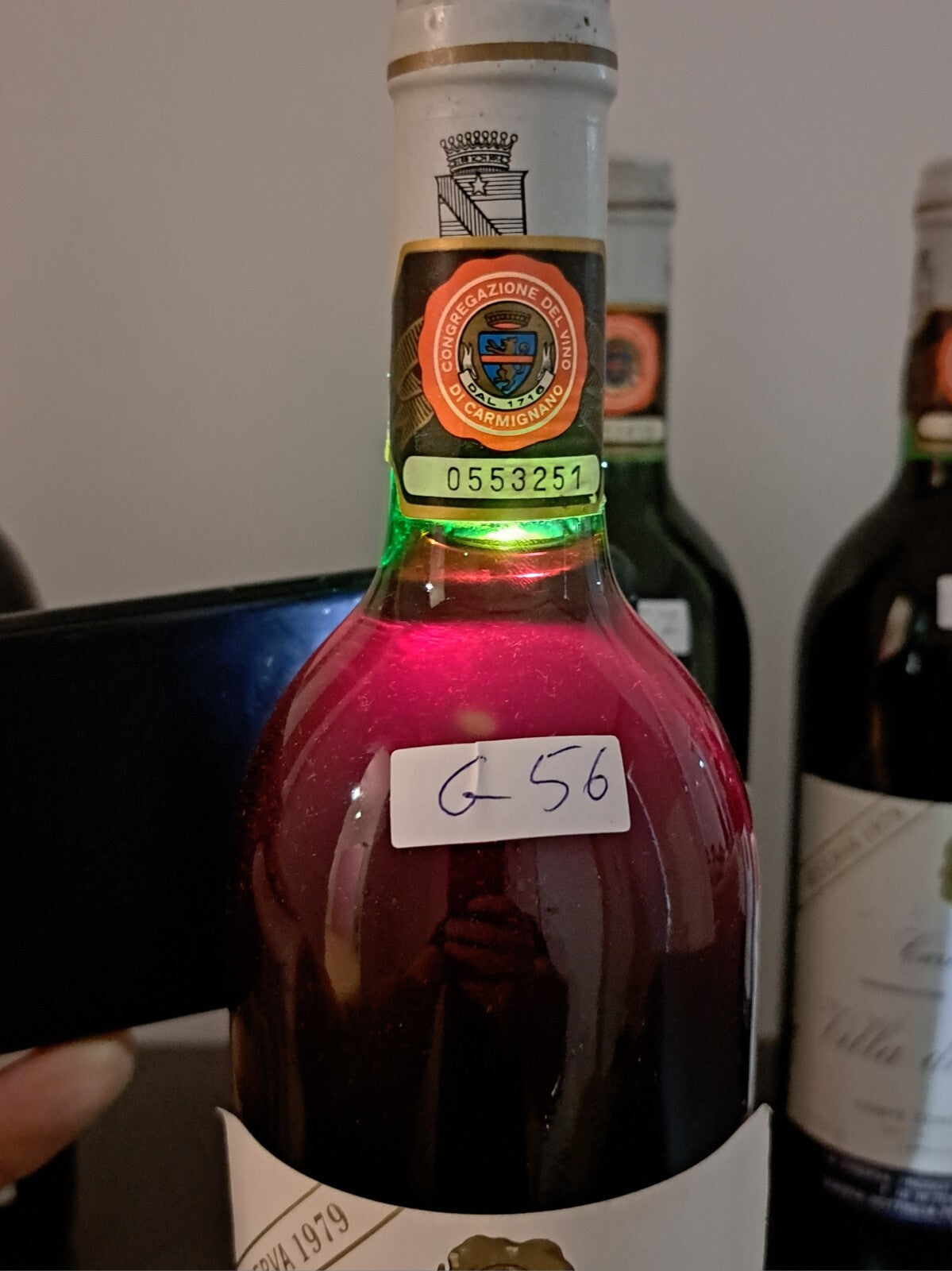Carmignano Villa Di Trefiano Riserva 1979 Contini Bonacossi bott. 75 cl